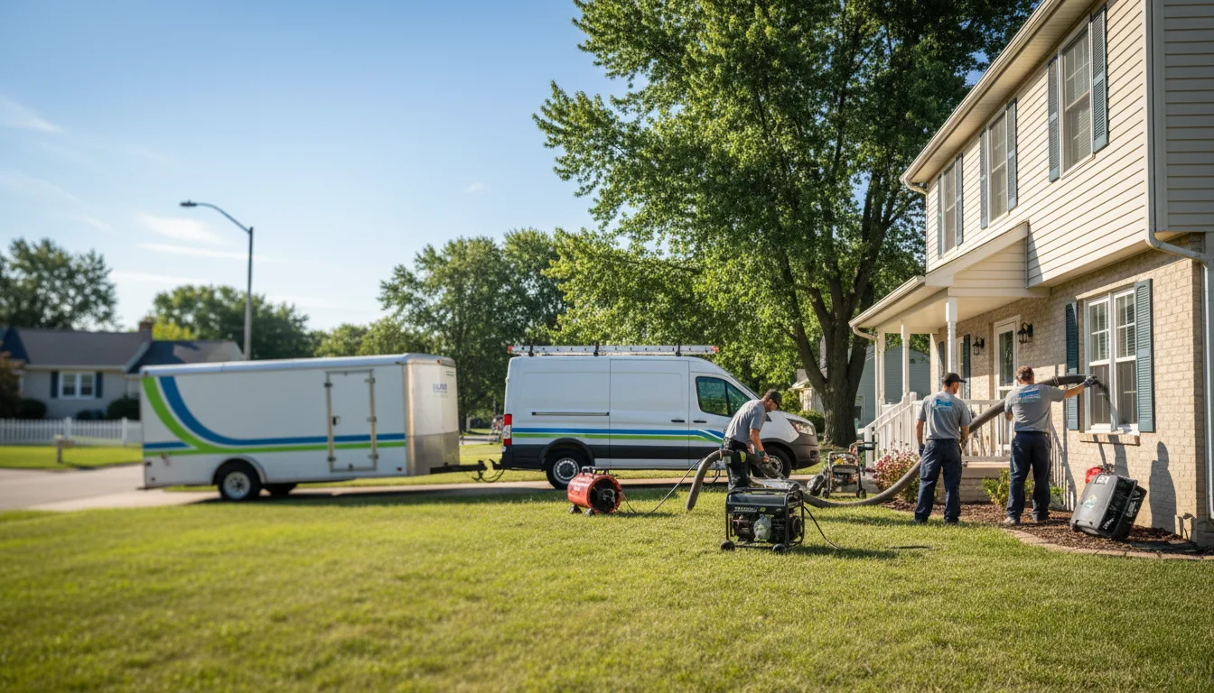 Flooded Basement Restoration And Cleanup With Repair in Sylvia, KS near me